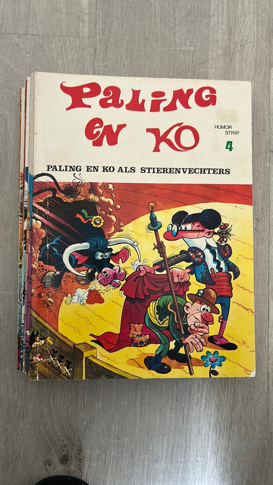 Paling en co diverse nummers, Meerdere stripboeken, Ophalen, Gelezen
