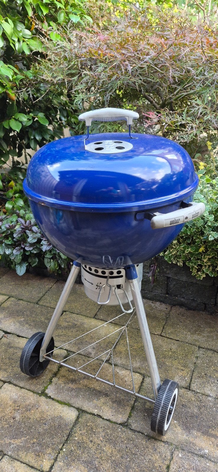 Keurige Weber BBQ blauw, Ophalen