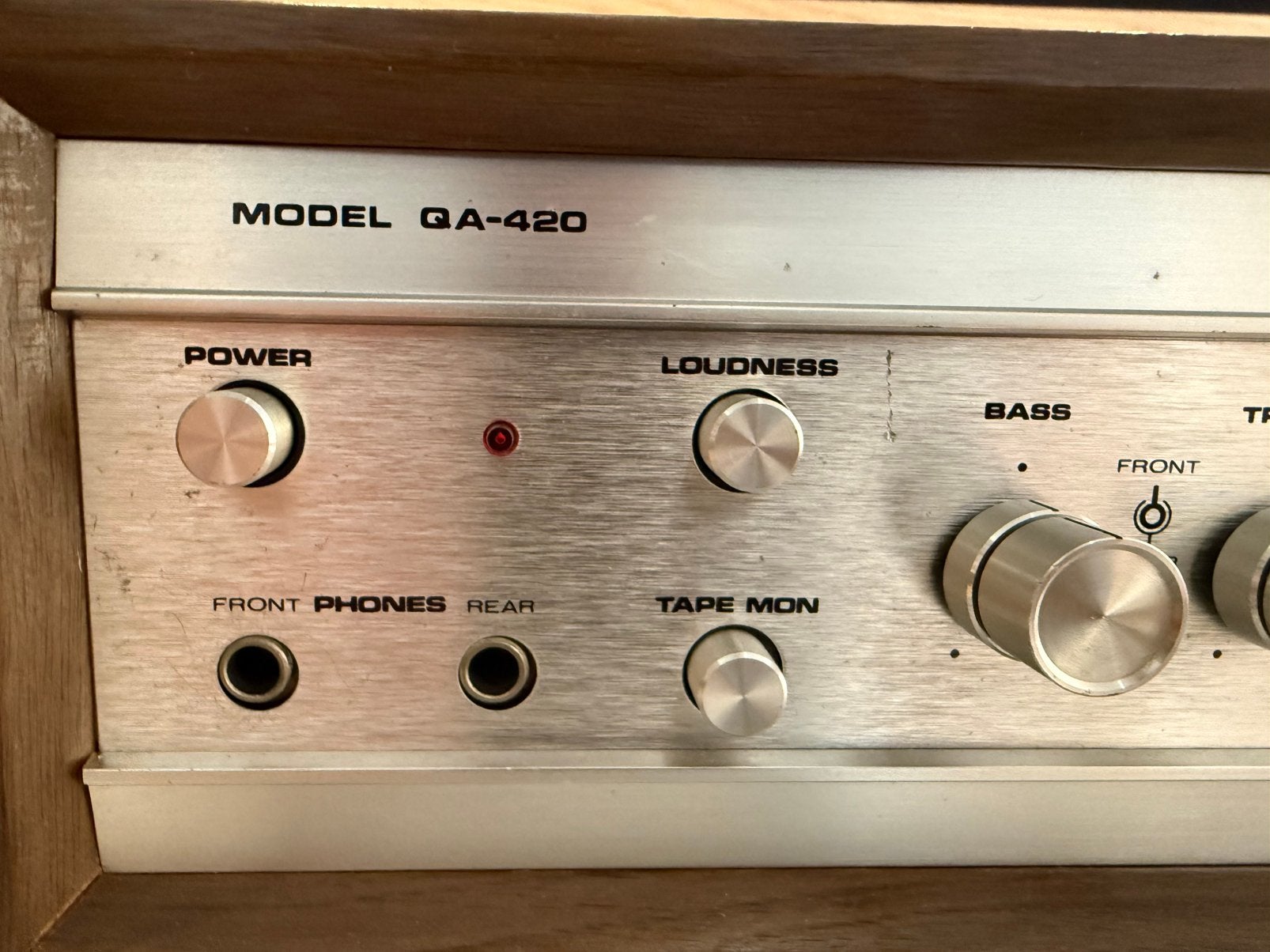 Superscope QA-420, zeer mooi, gereviseerd, garantie, Superscope, Contact@vintageaudiobreda.nl, Refurbished, Bosschendijk 193b, Oudenbosch