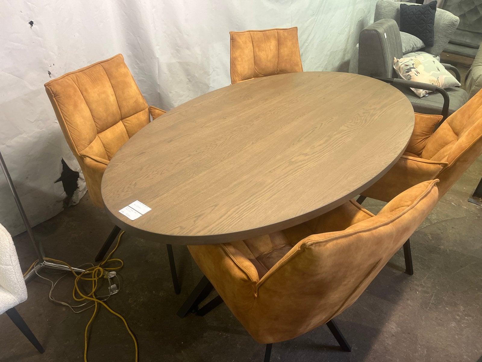Massief eiken eettafel 180x100 - Laatste stuk!, Ophalen, Nieuw