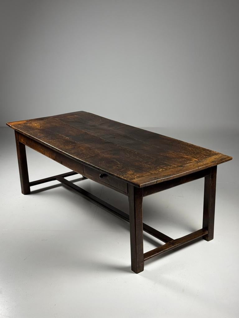 Franse eettafel antiek 223cm, Ophalen