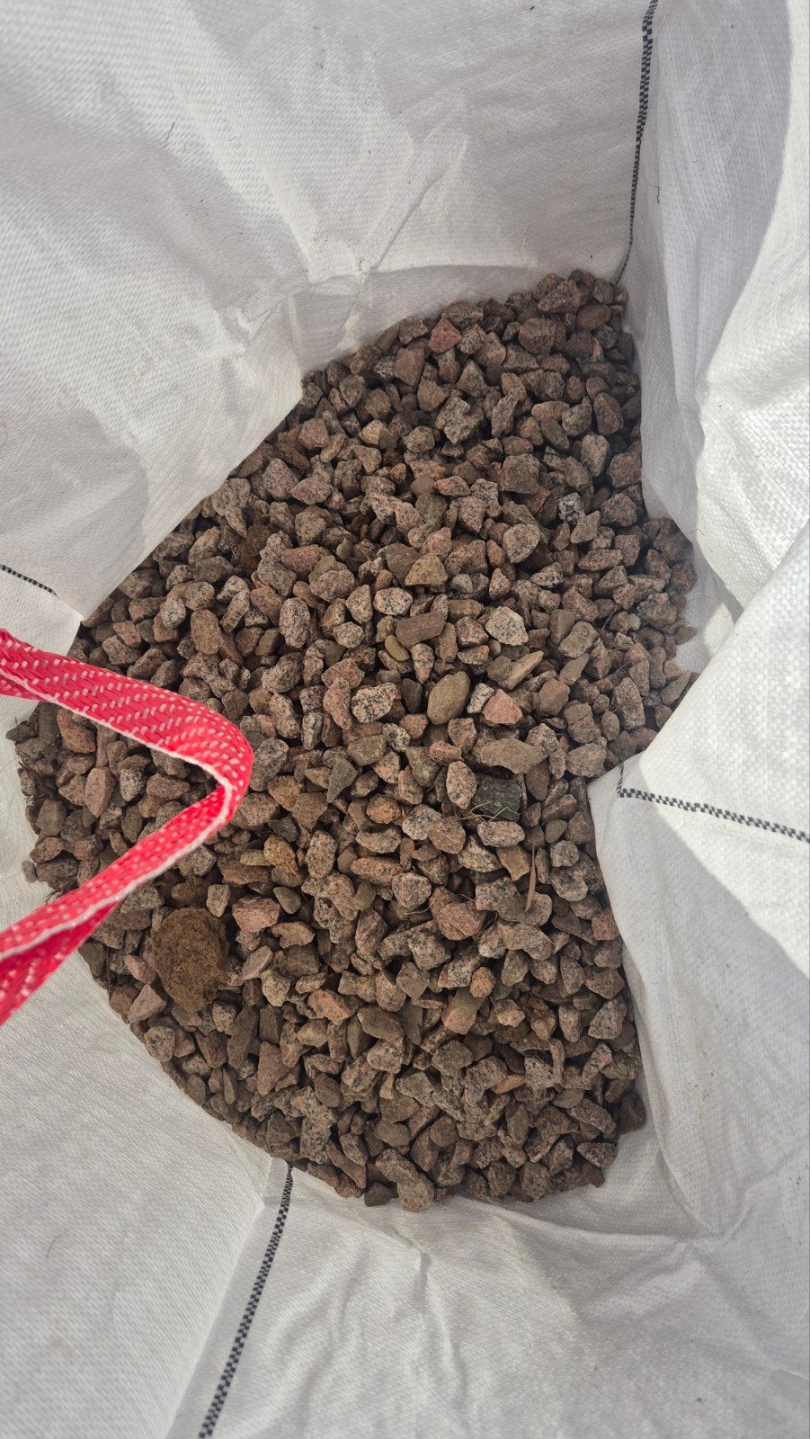 Split/grind voor tuin of oprit - 5 big bags, Ophalen, Overige materialen, Gebruikt, Bruin