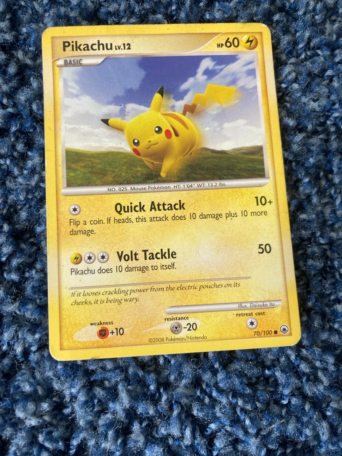 Pikachu & Arcanine Pokémon kaarten - Gebruikt, Verzenden, Gebruikt, Meerdere kaarten
