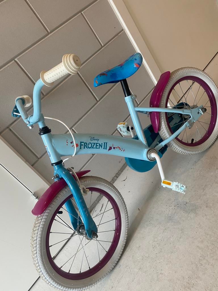 Frozen fiets., Ophalen, Zo goed als nieuw, 16 tot 20 inch