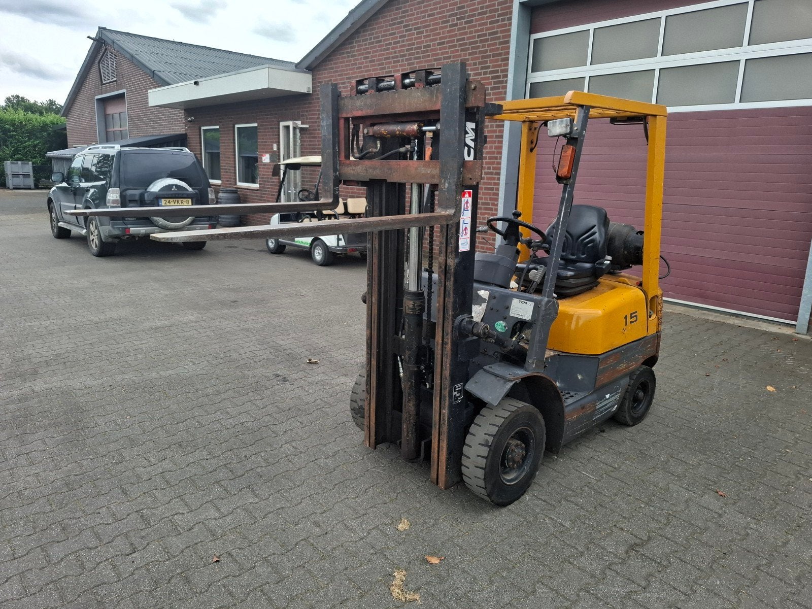 Tcm fg 15, Zakelijke goederen, Machines en Bouw | Heftrucks en Intern transport, LPG, Heftruck, Ophalen of Verzenden, 1000 tot 2000 kg
