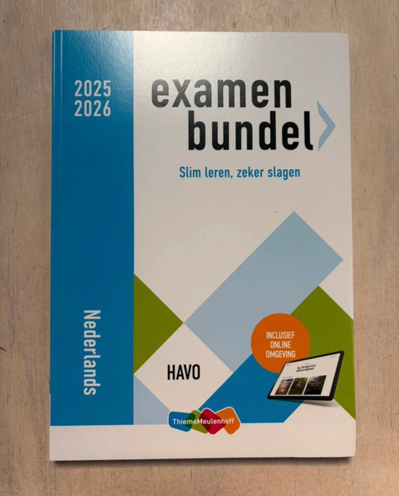 GLOEDNIEUW Examenbundel Havo Nederlands 2025-2026, Ophalen of Verzenden, Zo goed als nieuw, HAVO, Nederlands