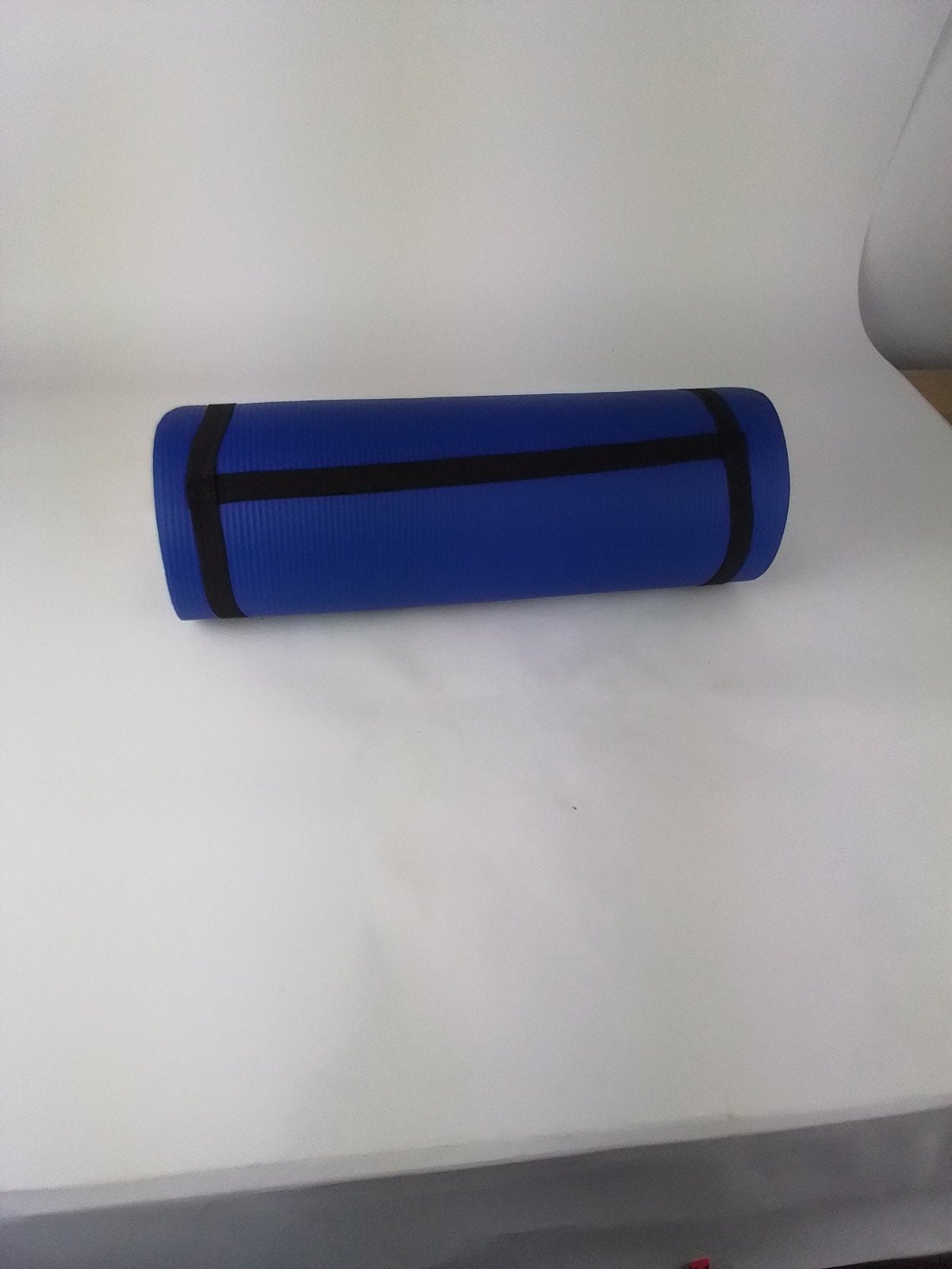 Mooie blauwe yogamat - Ideaal voor yoga en fitness, Onbekend, Ophalen of Verzenden, Zo goed als nieuw, Onbekend