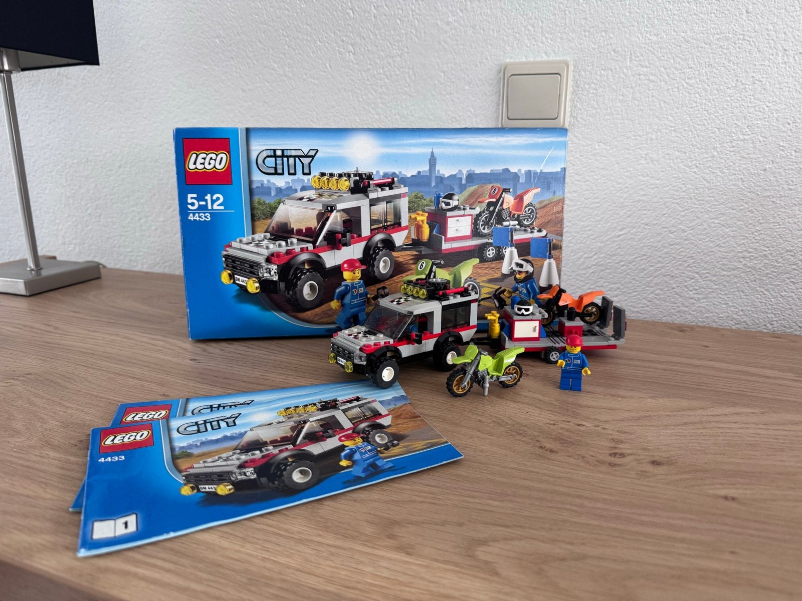 Lego City 4433 Off-Road Voertuig met Trailer, City, Lego, Ophalen of Verzenden, Zo goed als nieuw