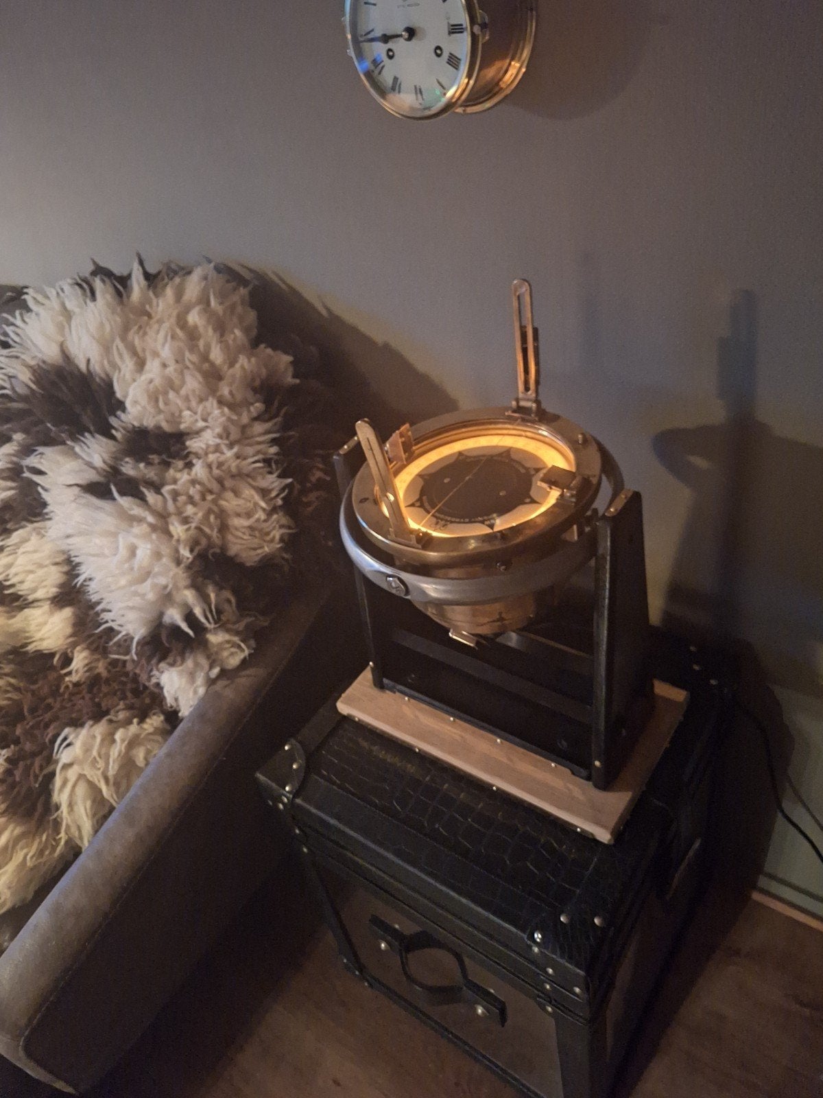 uniek object, Sperry Gyroscope kompas, Ophalen of Verzenden