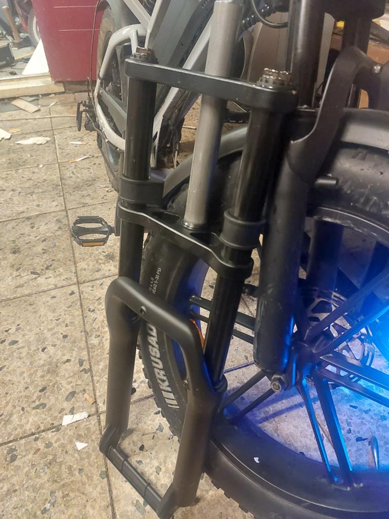 Engwe M20 voorfork, Fietsen en Brommers, Fietsonderdelen, Nieuw, Frame, Staal, Elektrische fiets, Fatbike, Ophalen of Verzenden