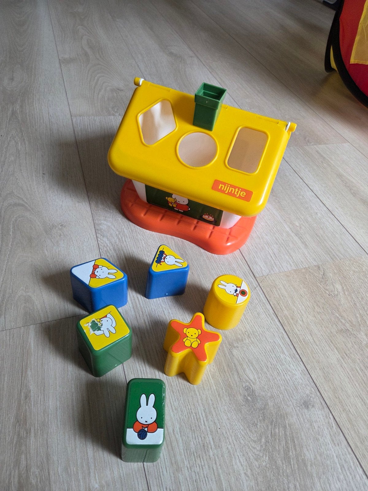 Nijntje Vormenstoof Huisje met Blokken, Ophalen, Gebruikt, Overige typen