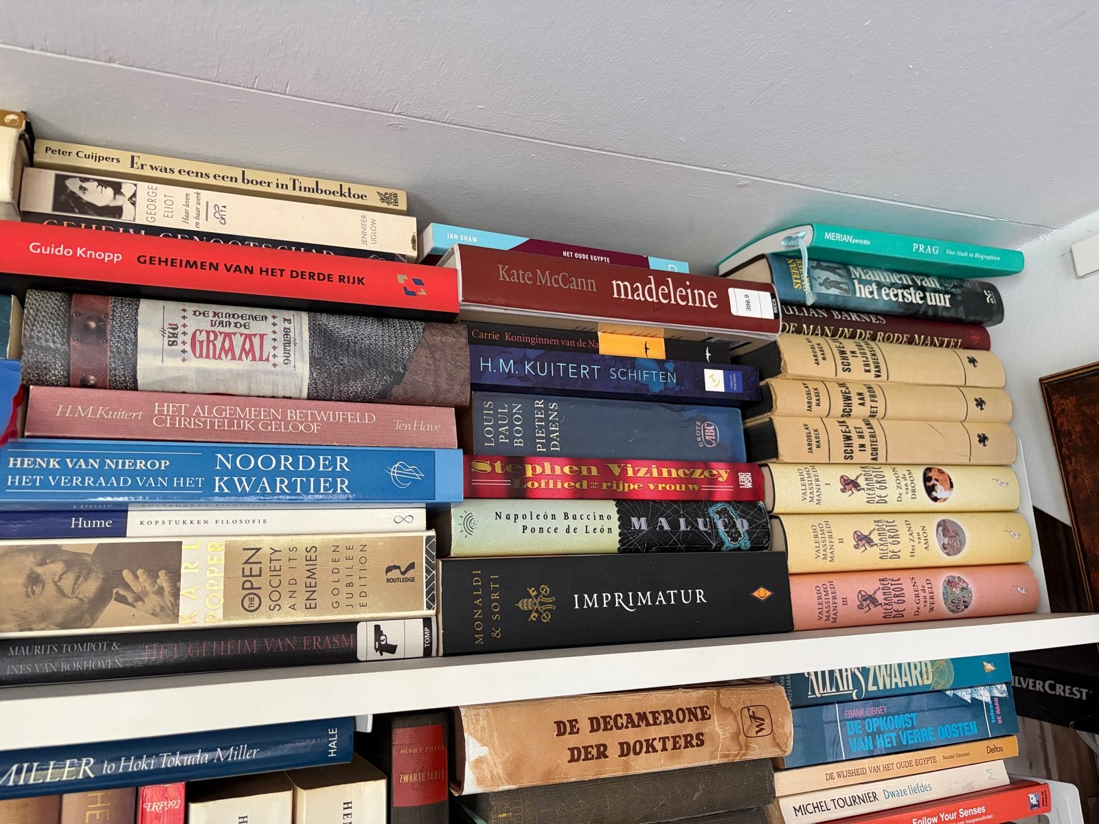 Grote collectie boeken: literatuur, geschiedenis, filosofie, Ophalen of Verzenden, Gelezen, Nederland