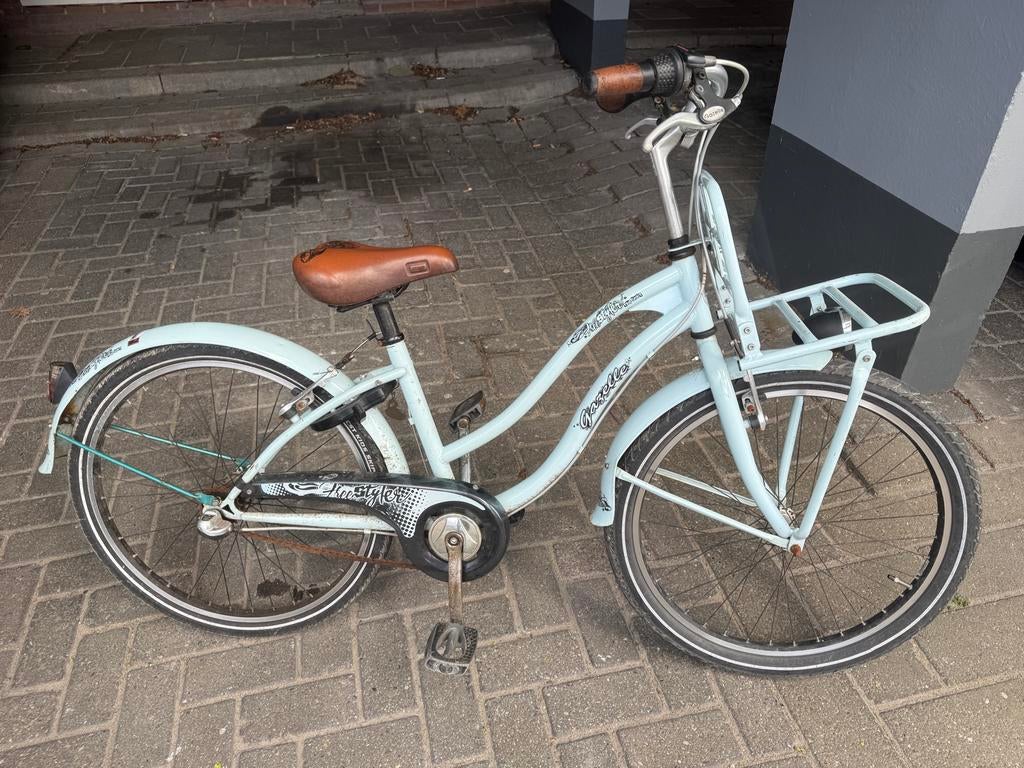 Nette Gazelle meisjesfiets 24 inch, 3 versnellingen, Fietsen en Brommers, Fietsen | Meisjes, Ophalen, Velgrem, Versnellingen, Gebruikt