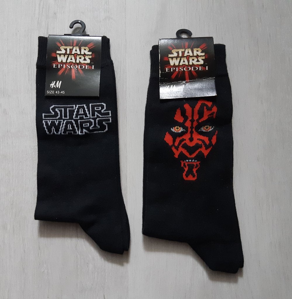 Setje Star Wars Sokken van Hennes en Mauritz / H&M, Verzenden, Gebruikt, Gebruiksvoorwerp