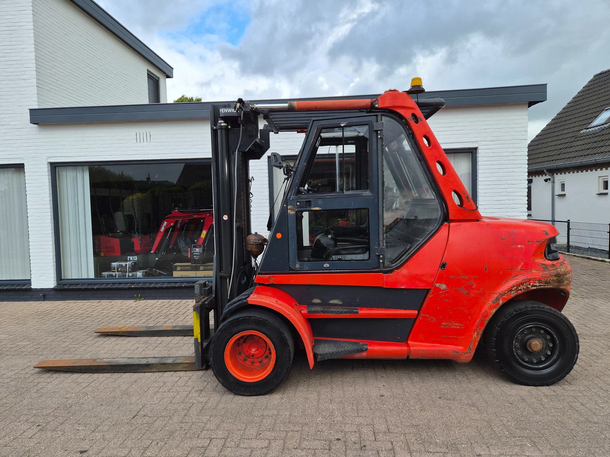Linde H80d heftruck diesel 8 ton (bj 2008), Overige aandrijving, Heftruck, Linde