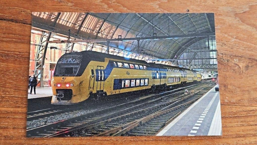 Foto TREIN NS Nederlandse Spoorwegen VIRM Dubbeldekker, Verzenden, Gebruikt, Trein, Overige typen
