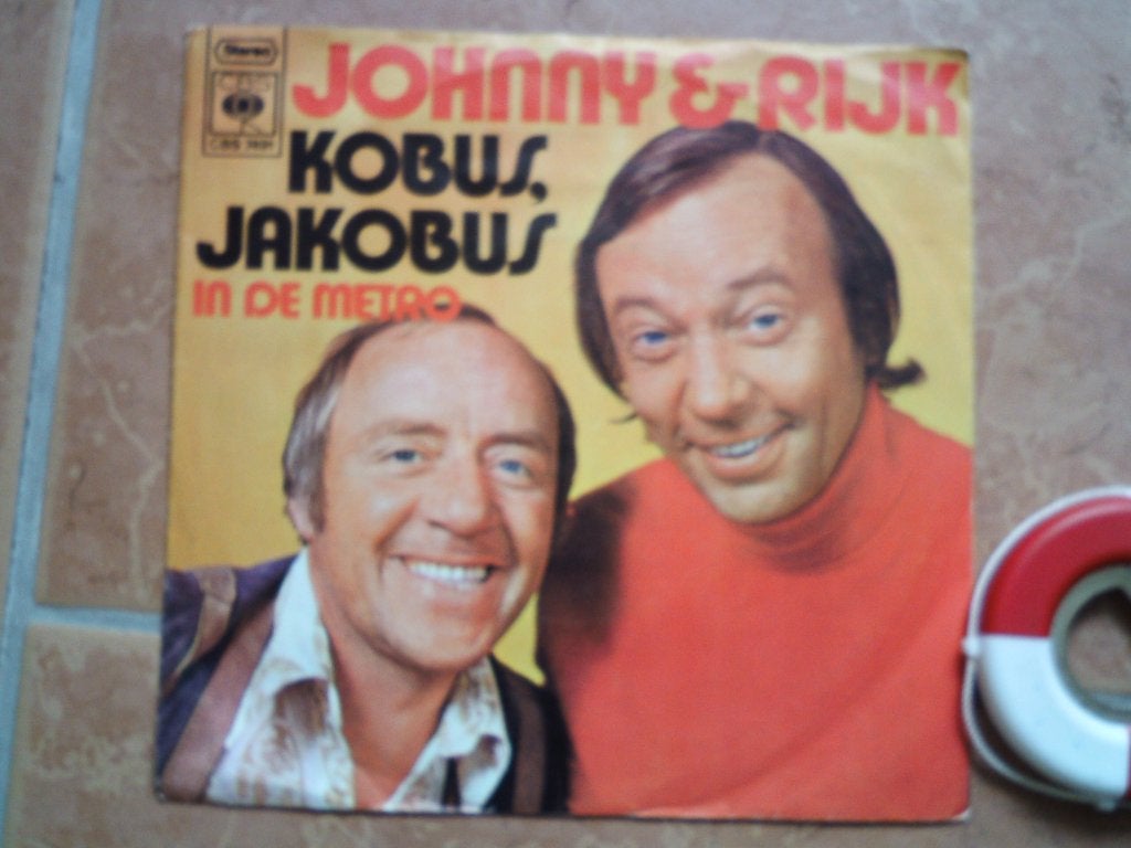 johnny & rijk - kobus, jakobus 2jun, 7 inch, Single, Ophalen of Verzenden, Nederlandstalig