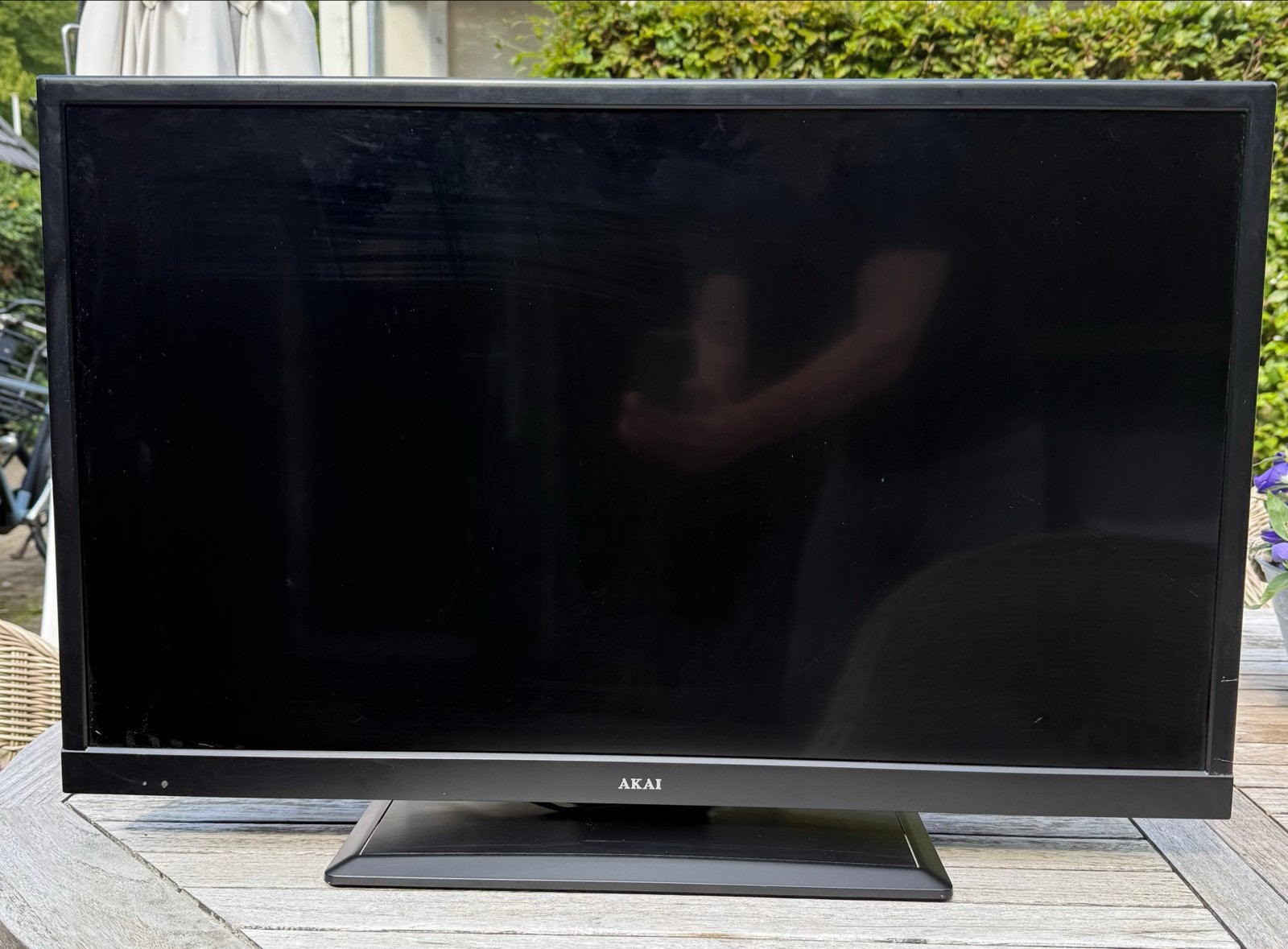 Akai 32 inch LED TV met ingebouwde DVD-speler, Audio, Tv en Foto, HD Ready (720p), 80 tot 100 cm, Ophalen, Overige merken
