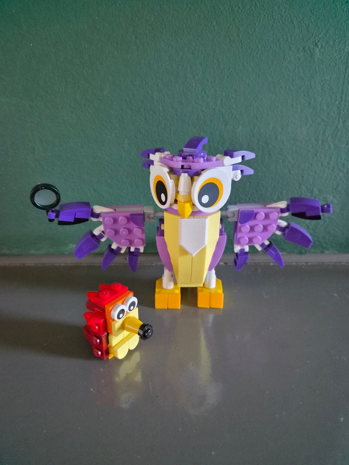 LEGO Creator 31125 Fantasie Boswezens - Uil & Egel, Ophalen of Verzenden, Zo goed als nieuw
