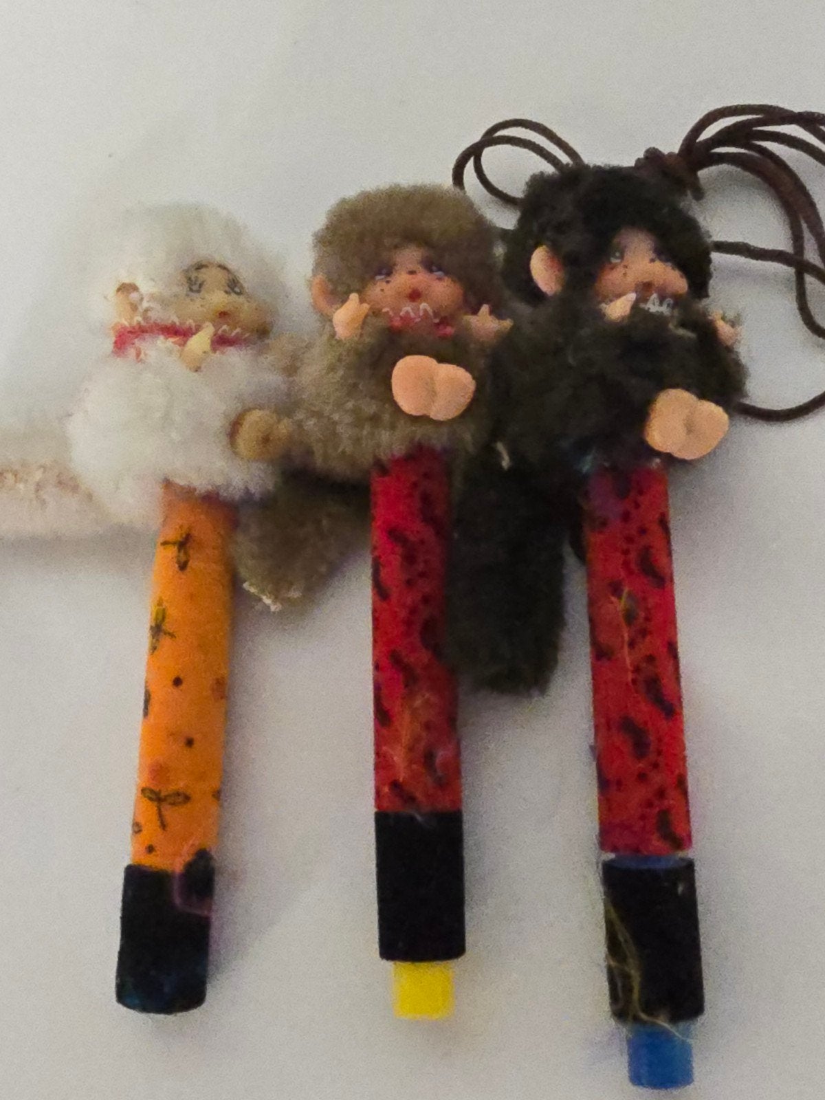 Monchhichi pennetjes, Ophalen of Verzenden, Monchhichi, Nvt, Nvt