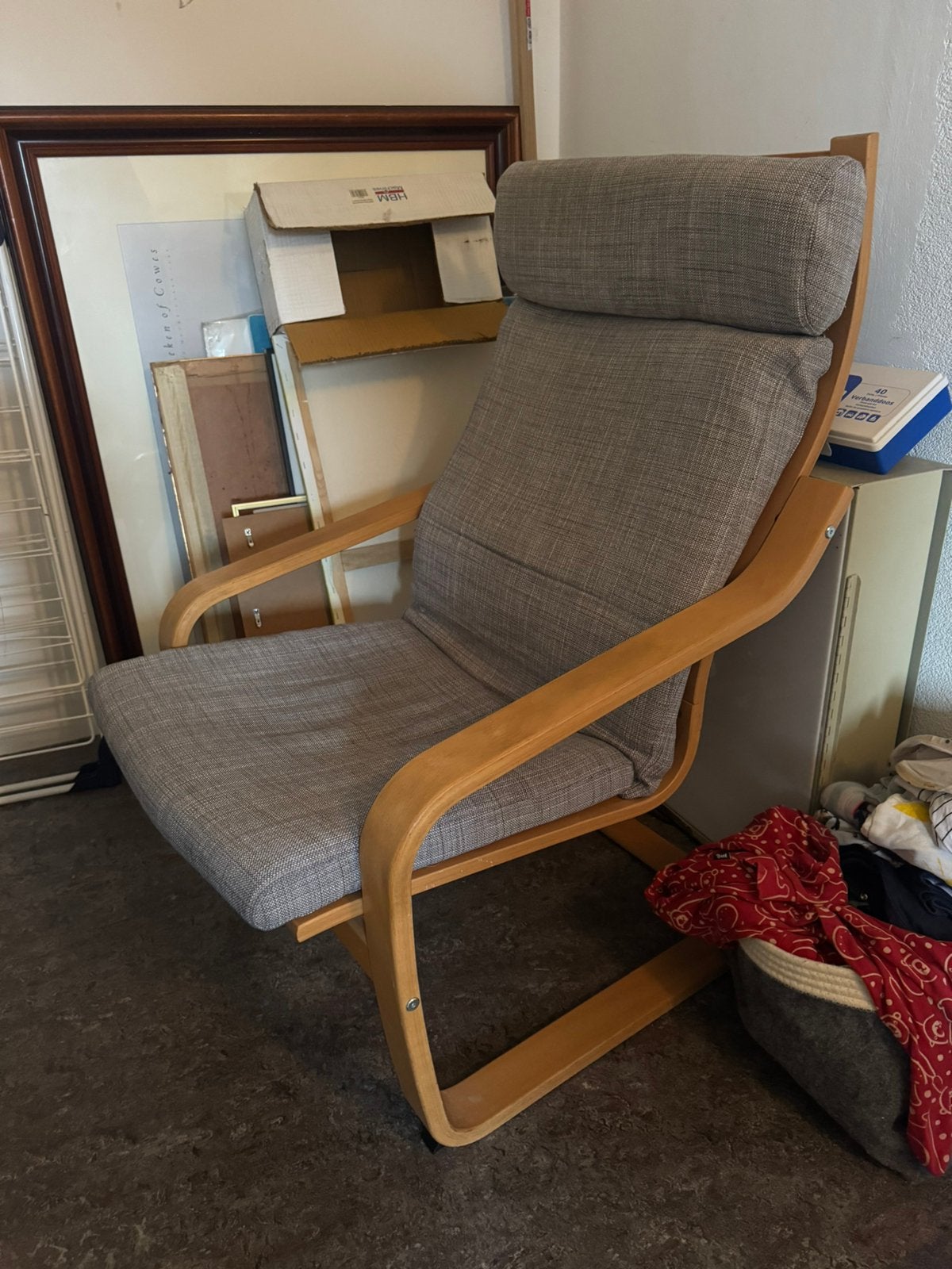 IKEA poang, Huis en Inrichting, Ophalen, Zo goed als nieuw, 75 tot 100 cm, 50 tot 75 cm