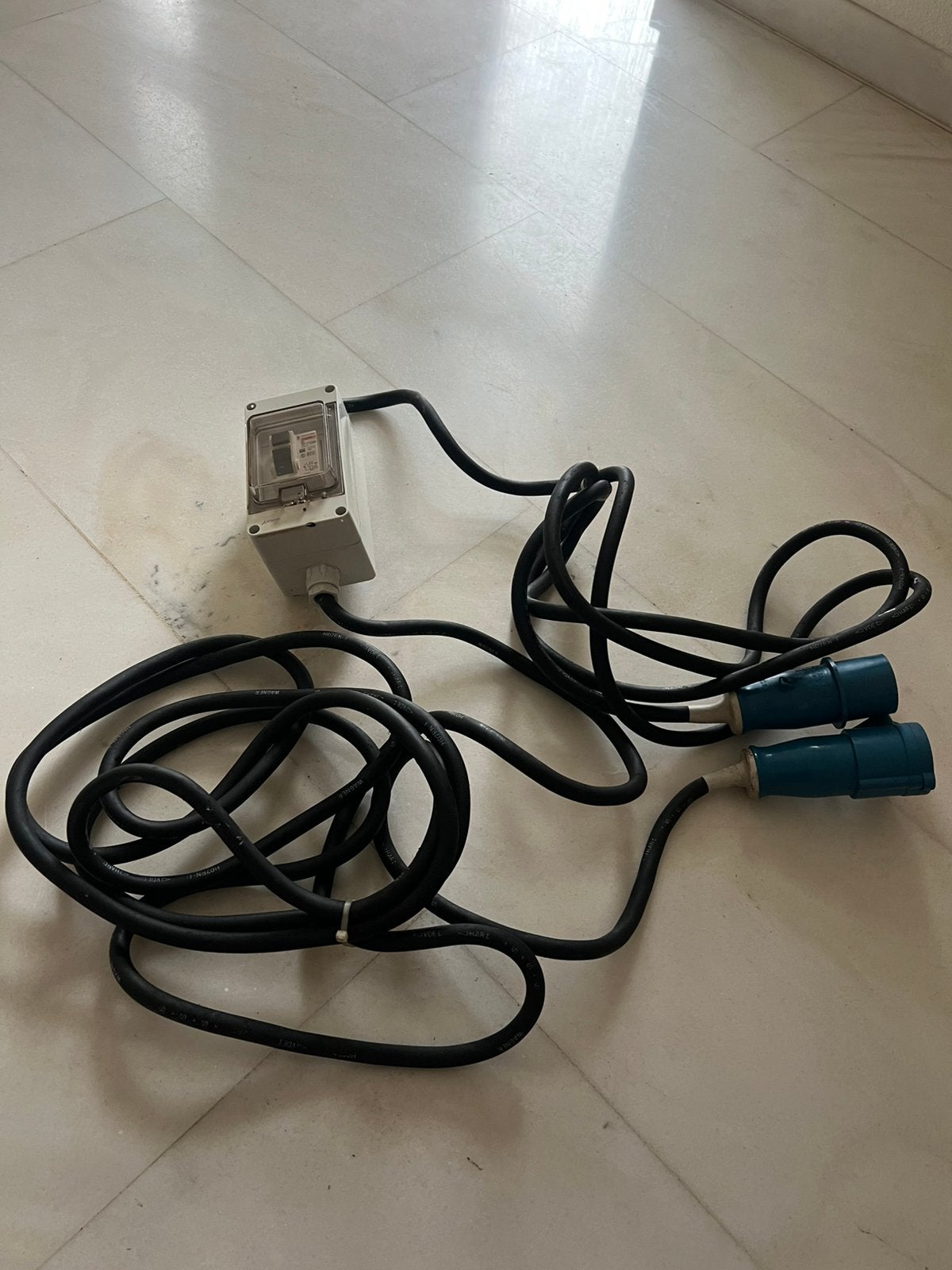 Verleng kabel met zekering, Ophalen of Verzenden, Zo goed als nieuw