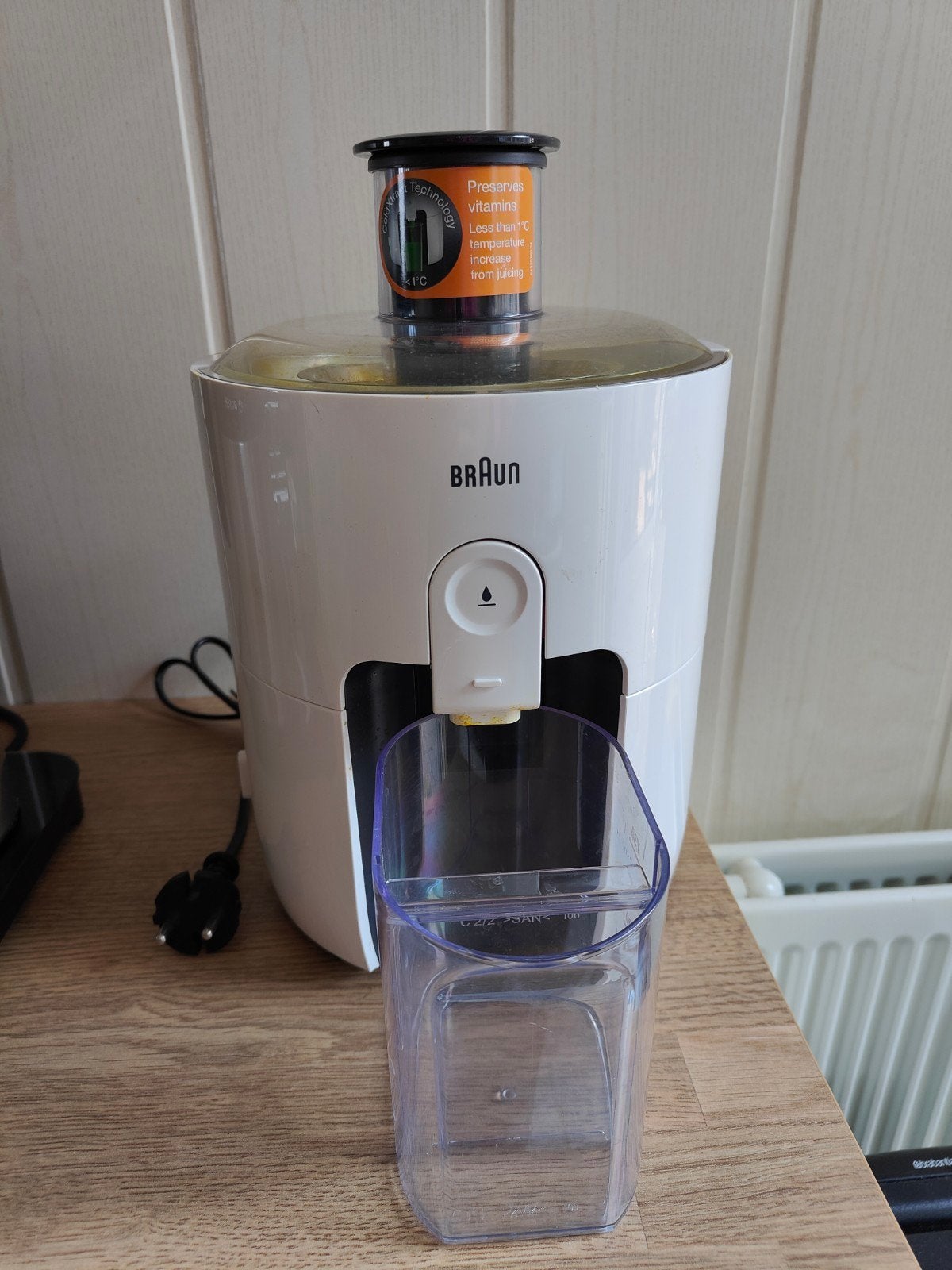 Braun sapcentrifuge, Witgoed en Apparatuur, Juicers, Ophalen, Sapcentrifuge