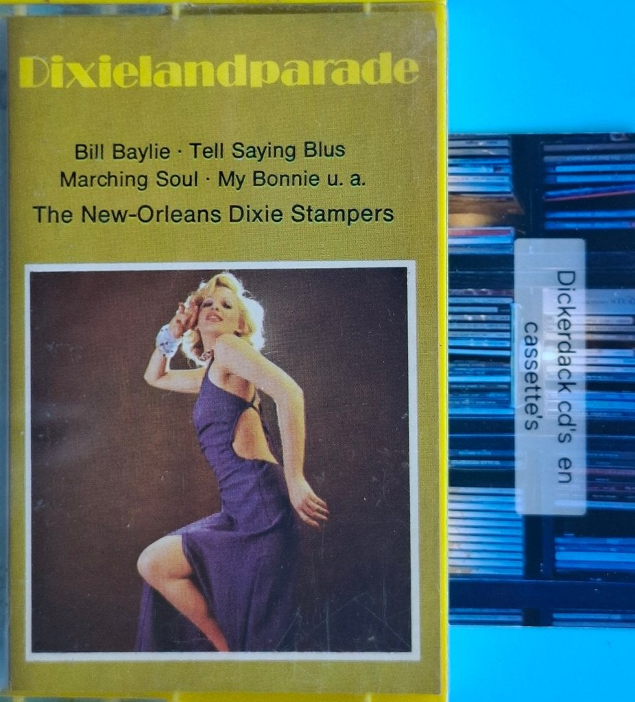 The New Orleans Dixie Stompers; Dixielandparade (D), Gebruikt, 1 bandje, Ophalen of Verzenden, Origineel