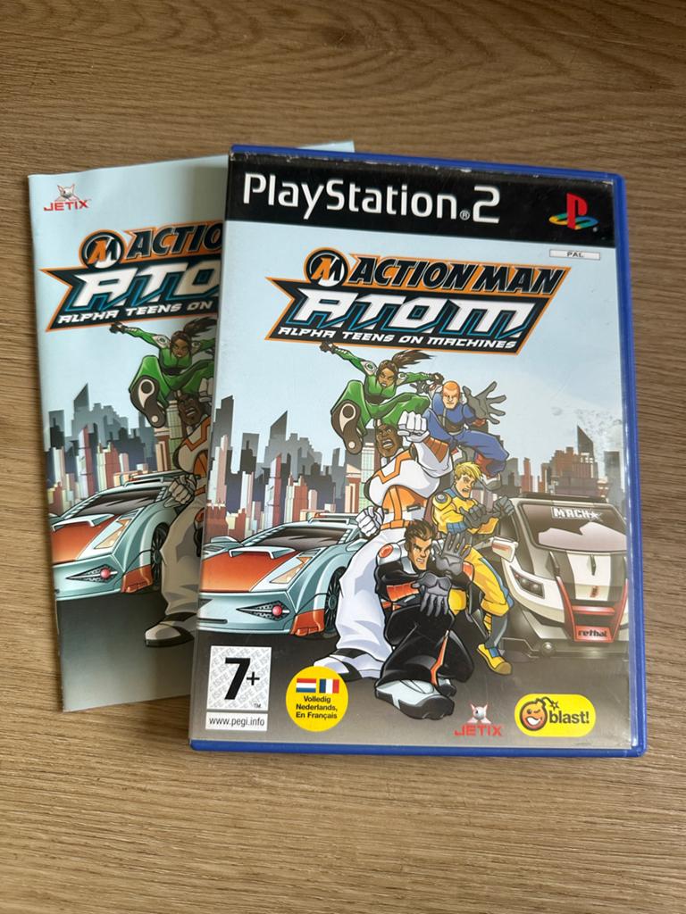 Action Man A.T.O.M. Alpha Teens on Machines PS2, Avontuur en Actie, Gebruikt, 1 speler, Ophalen of Verzenden