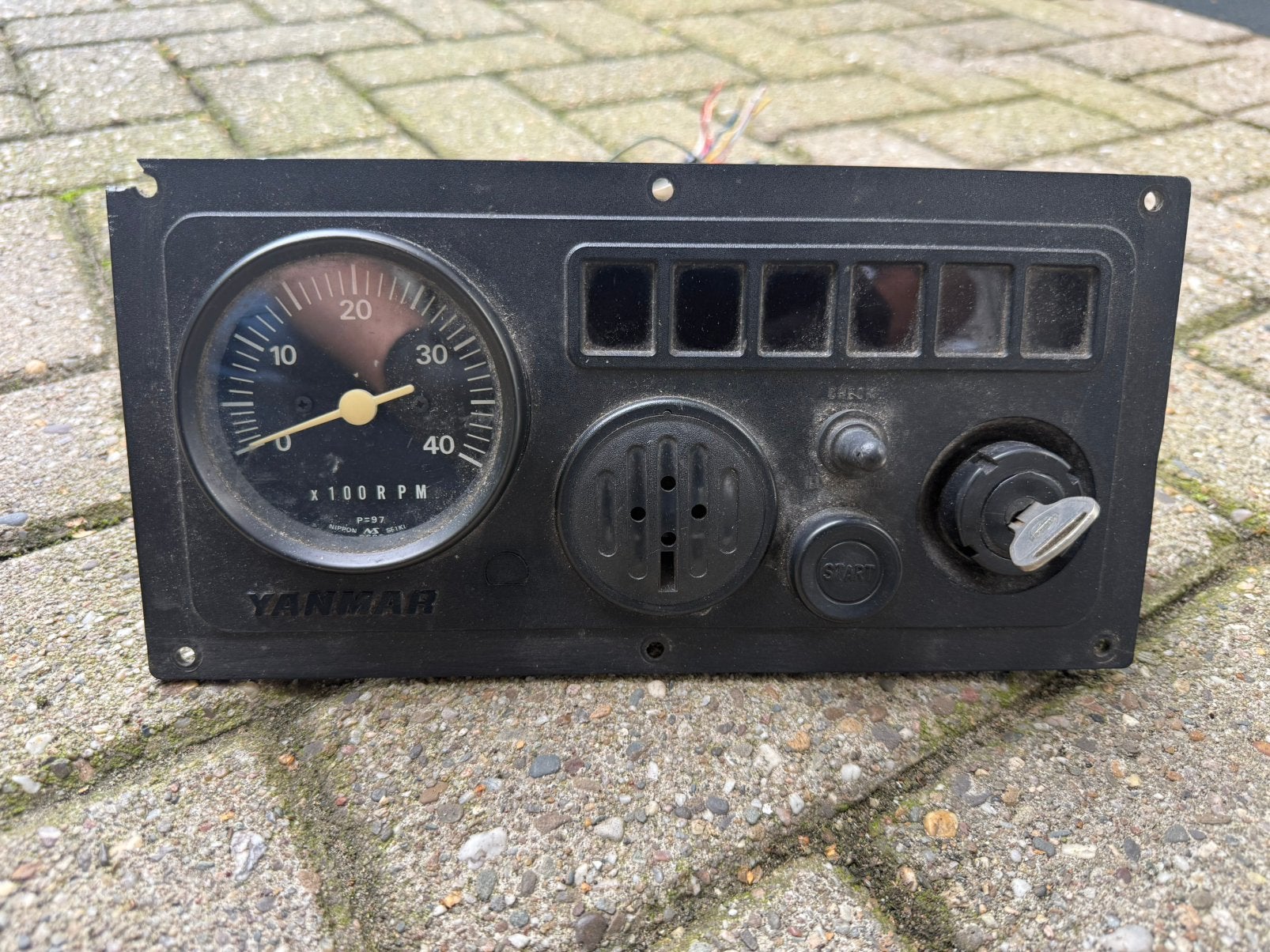 Origineel Yanmar instrumentenpaneel B-type P=97 – werkend, Ophalen of Verzenden, Gebruikt