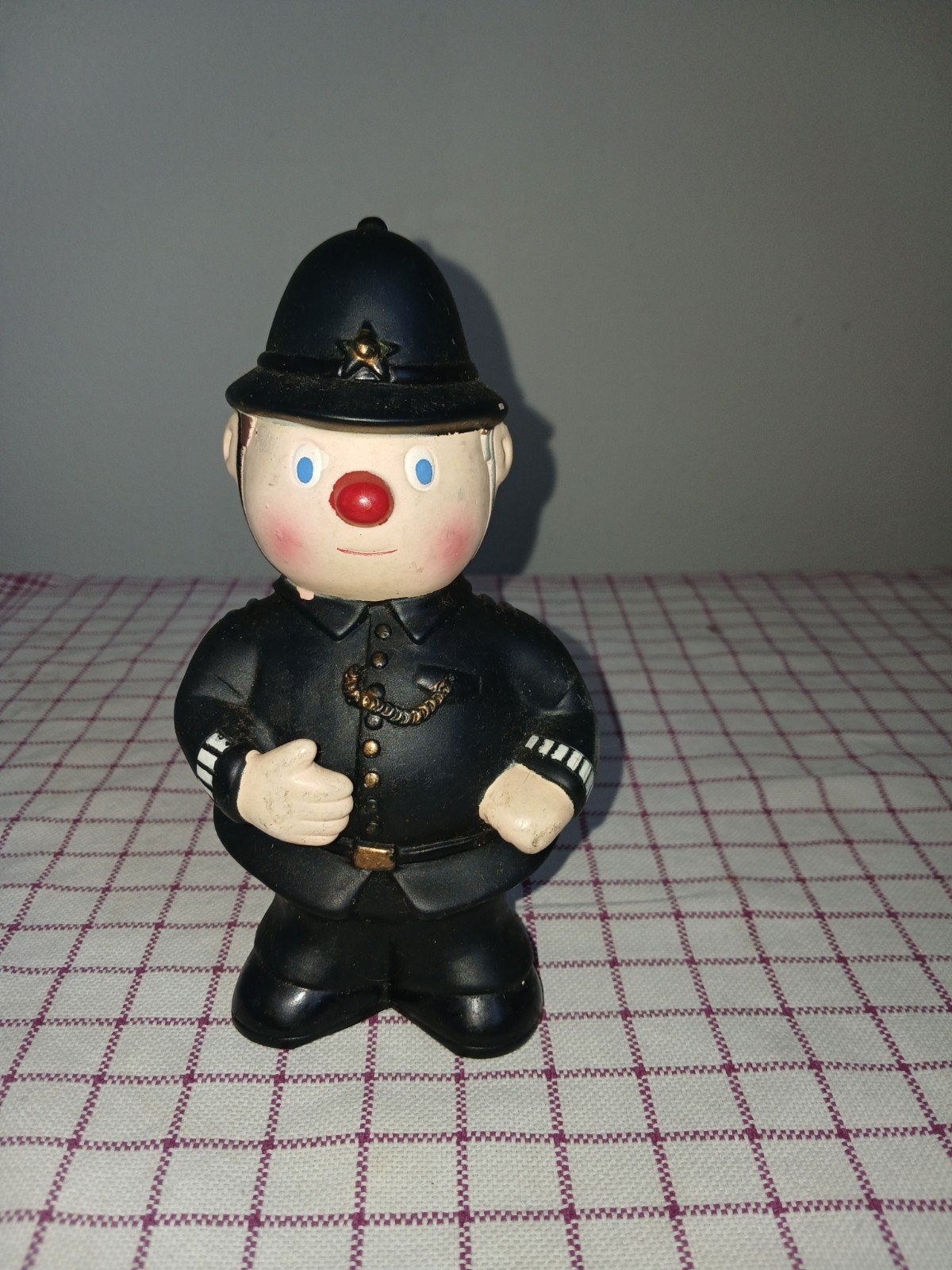 Vintage Politieagent Spaarpot - Uniek Verzamelobject, Ophalen of Verzenden