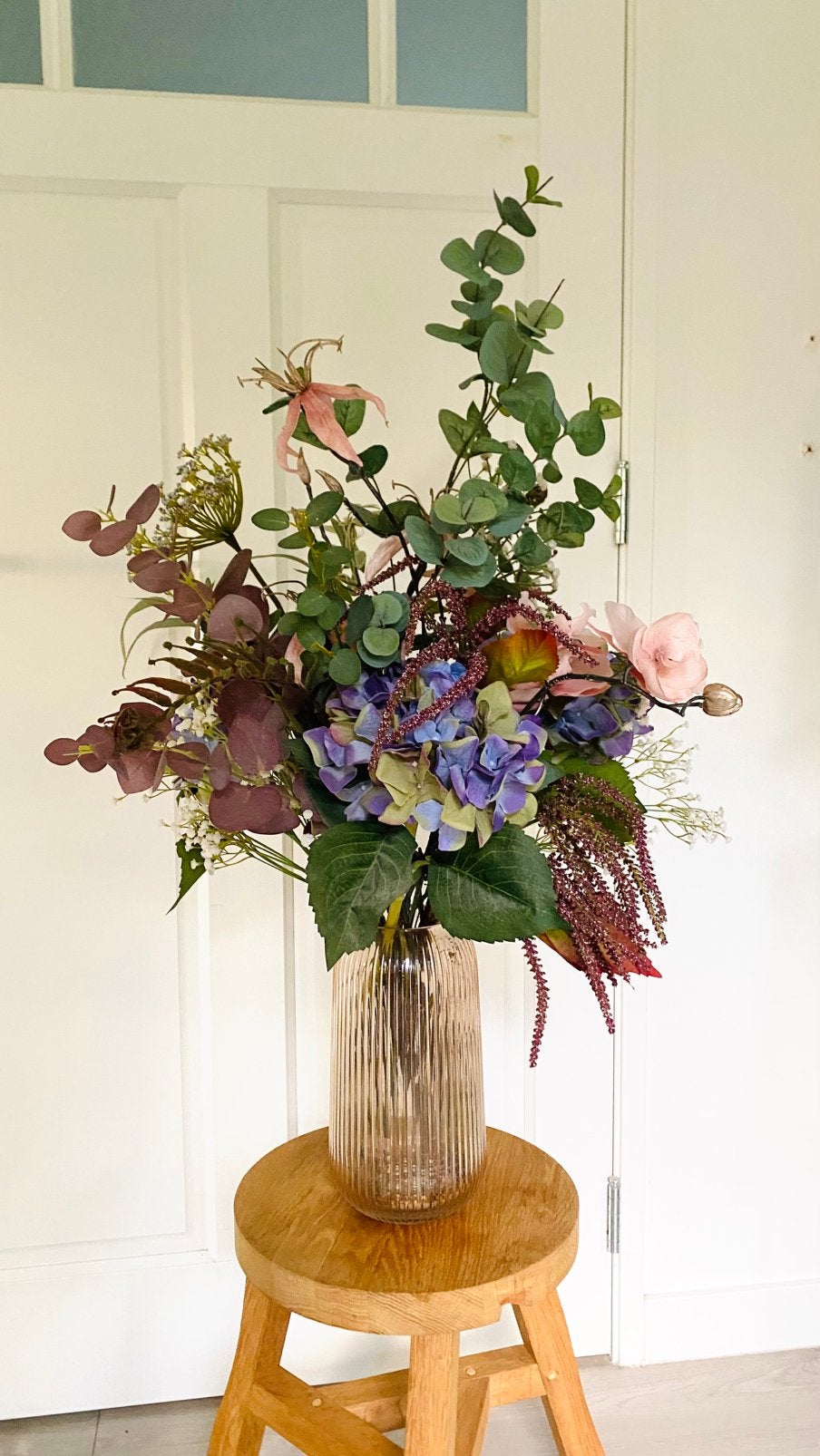Boeket zijden bloemen, Binnen, Silk-ka, Zijde, Ophalen of Verzenden