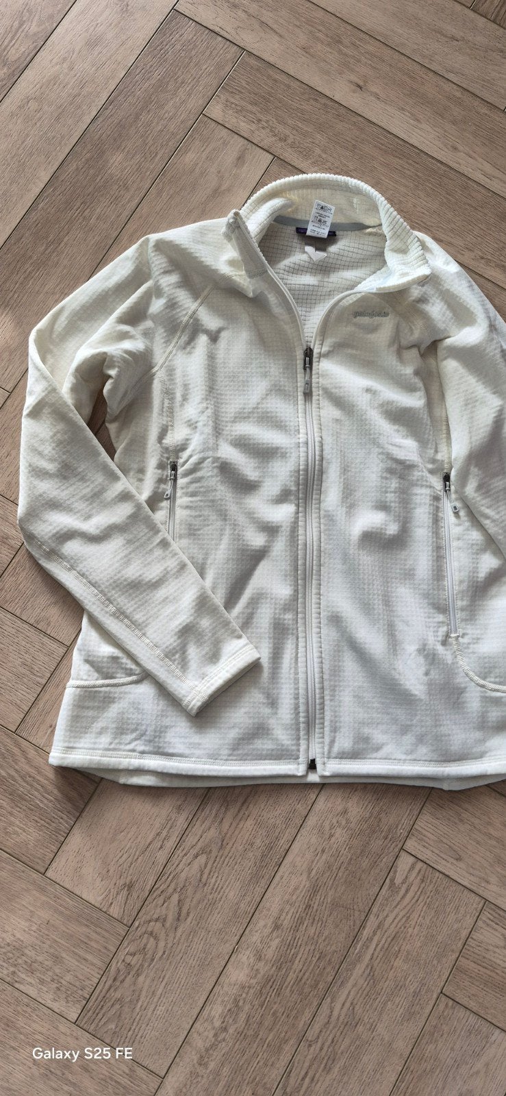 Patagonia R1 Fleece Dames XL - Nieuwstaat, Kleding | Dames, Verzenden, Wit, Maat 42/44 (L), Overige typen