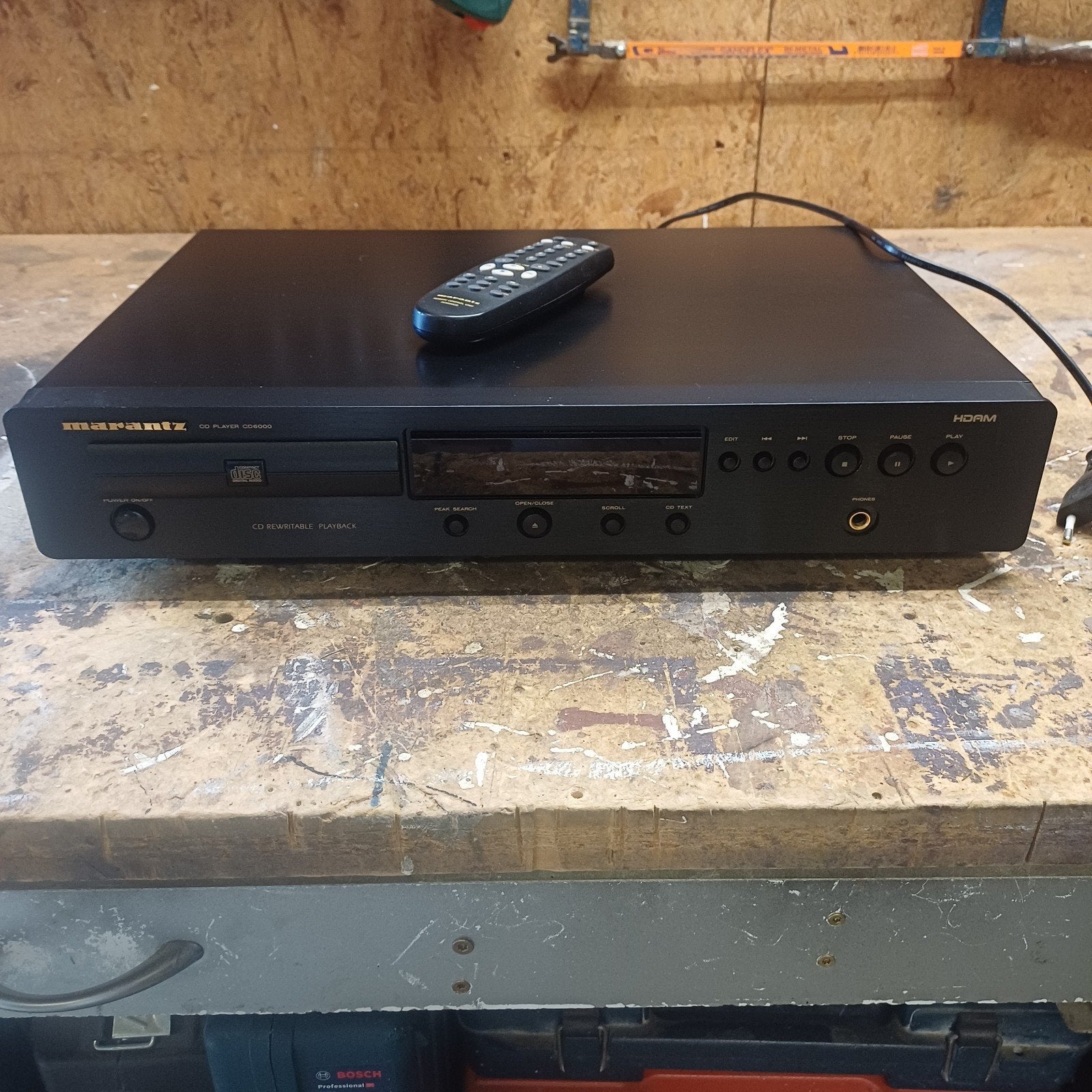 Marantz CD6000 CD-speler met afstandsbediening, Audio, Tv en Foto, Ophalen, Marantz