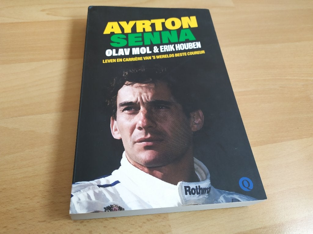 Ayrton Senna- Leven en carriere van 's werelds beste coureur, Ophalen of Verzenden, Gelezen, Algemeen