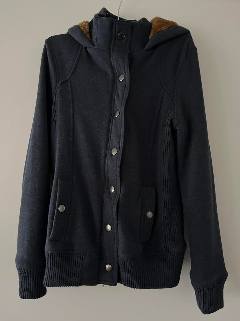 Fleece jas Sutherland maat M fleecevest, Ophalen of Verzenden, Zo goed als nieuw, Maat 38/40 (M), Blauw