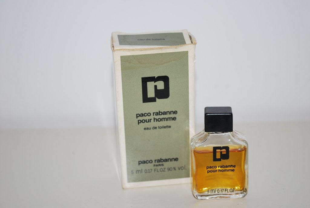 Miniatuur Paco Rabanne pour Homme, Ophalen of Verzenden, Zo goed als nieuw, Miniatuur, Gevuld