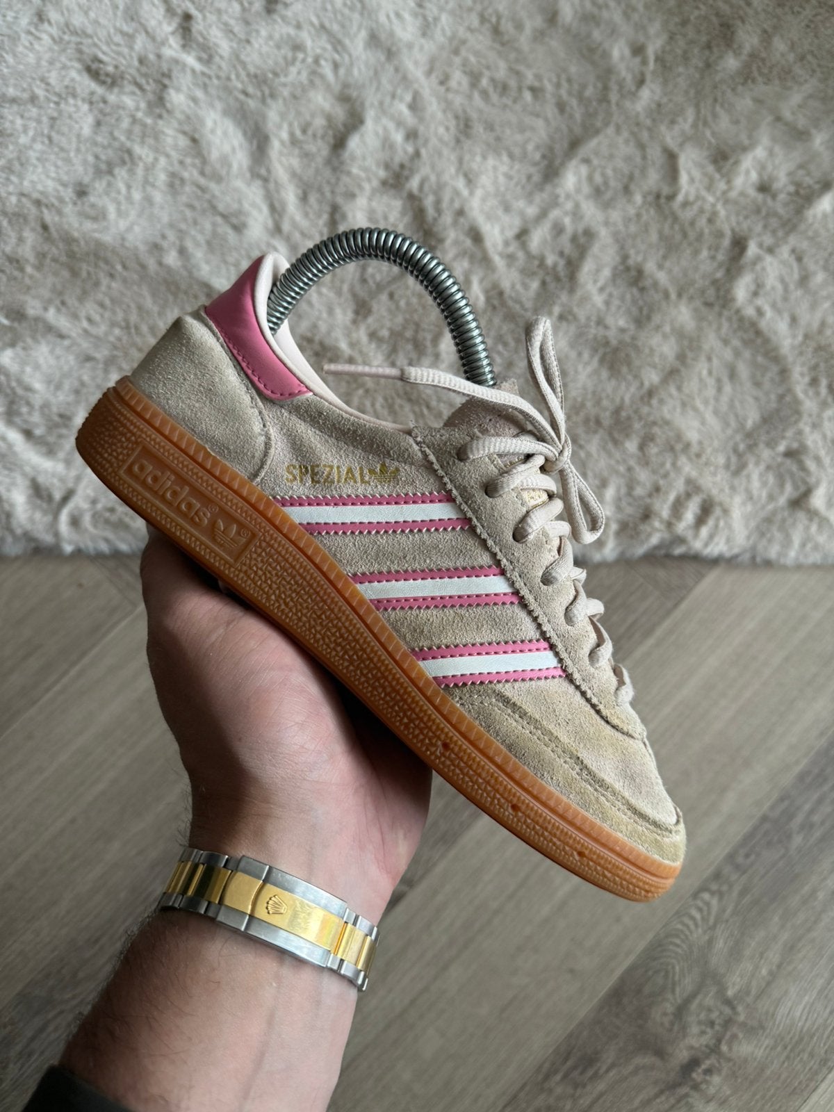 Adidas spezial suede “grey pink” 36 2/3, Kleding | Dames, Schoenen, Ophalen of Verzenden, Gedragen, Roze, Sneakers of Gympen