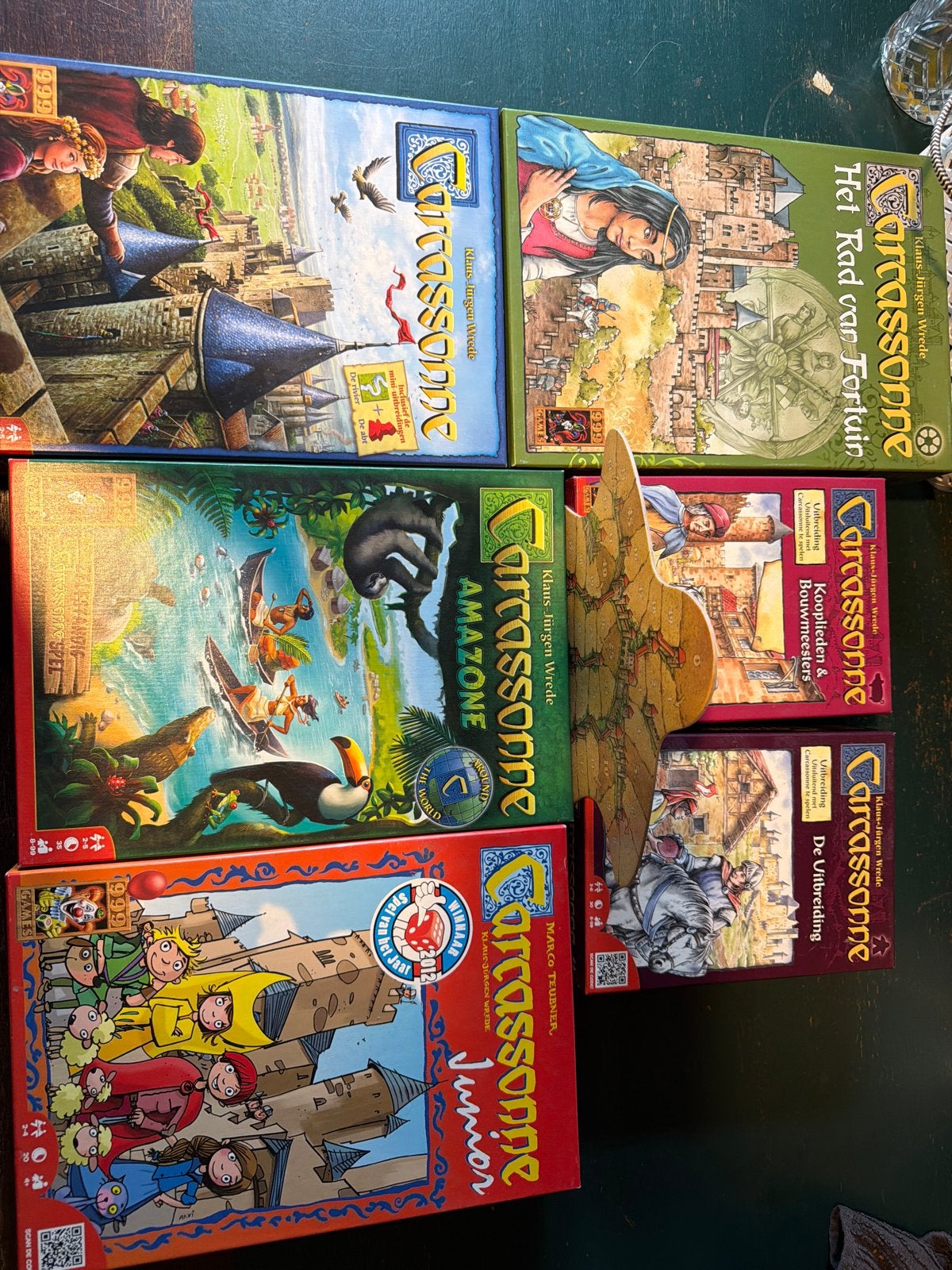 Carcassonne Bordspellen & Uitbreidingen - Diverse Edities, Een of twee spelers, Ophalen of Verzenden, Zo goed als nieuw