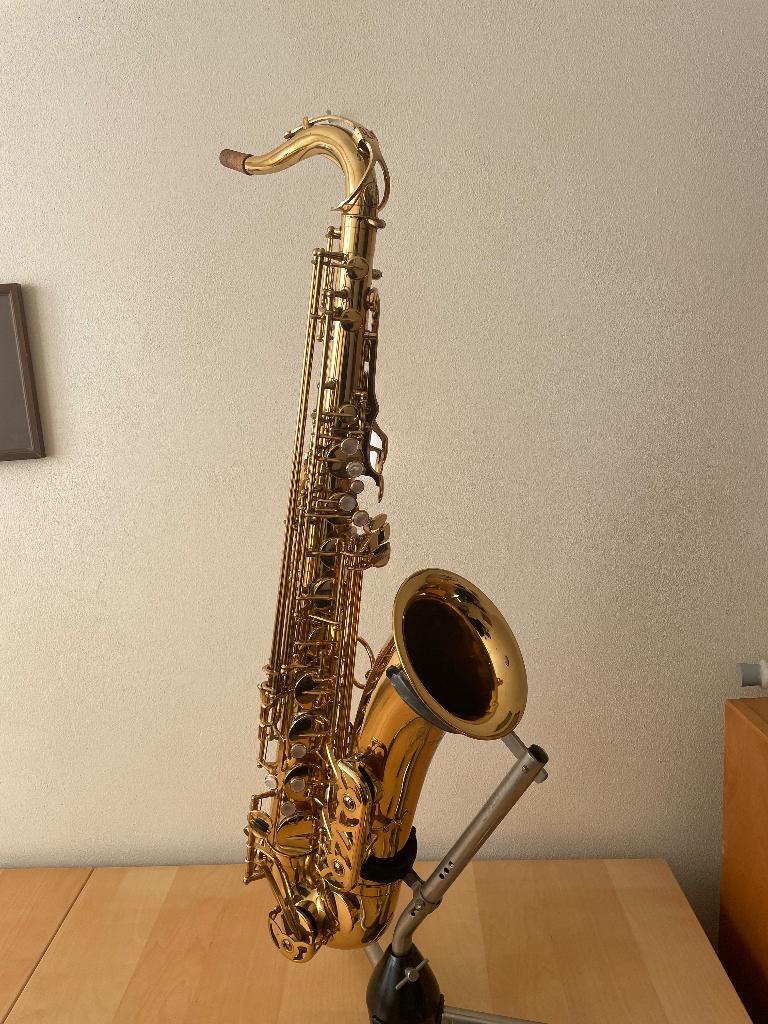 tenor saxofoon, Ophalen of Verzenden, Gebruikt, Tenor, Met koffer