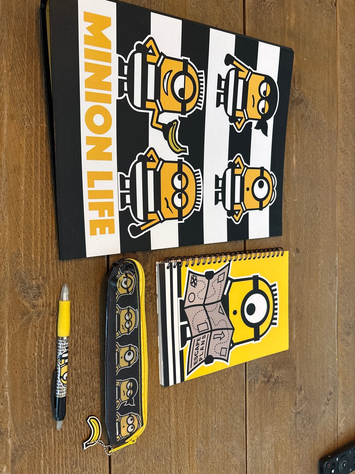 Schoolspullen Minions, etui pen schrift en multomap, Ophalen of Verzenden, Nieuw
