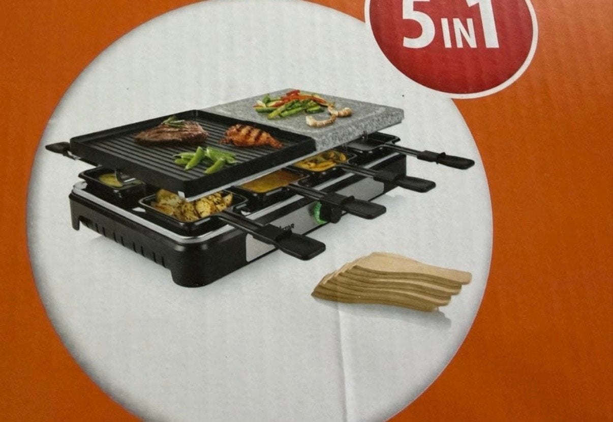 Nieuw Gourmetstel 5-in-1 voor 8 personen - Tristar PD-9051, Ophalen of Verzenden, Nieuw, 8 personen of meer