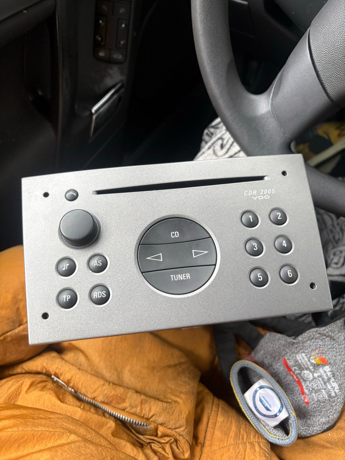Opel CDR 2005 VDO autoradio CD-speler, Auto diversen, Autoradio's, Gebruikt, Ophalen of Verzenden