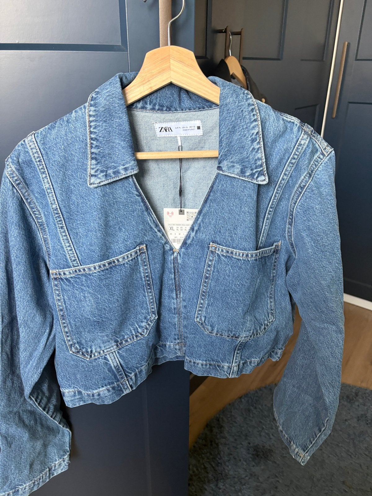 Spijkerblouse, Ophalen of Verzenden, Nieuw, Maat 42/44 (L), Blauw