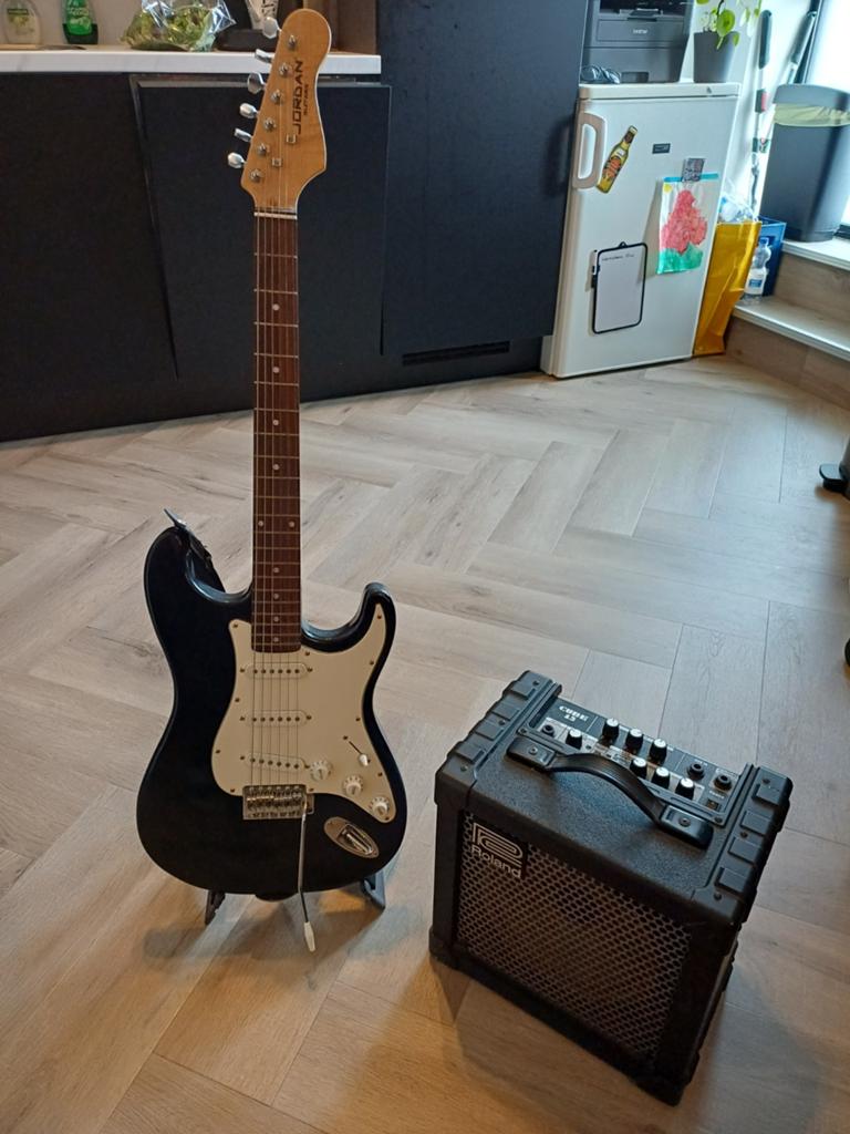 Elektrische gitaar voor beginners, Ophalen