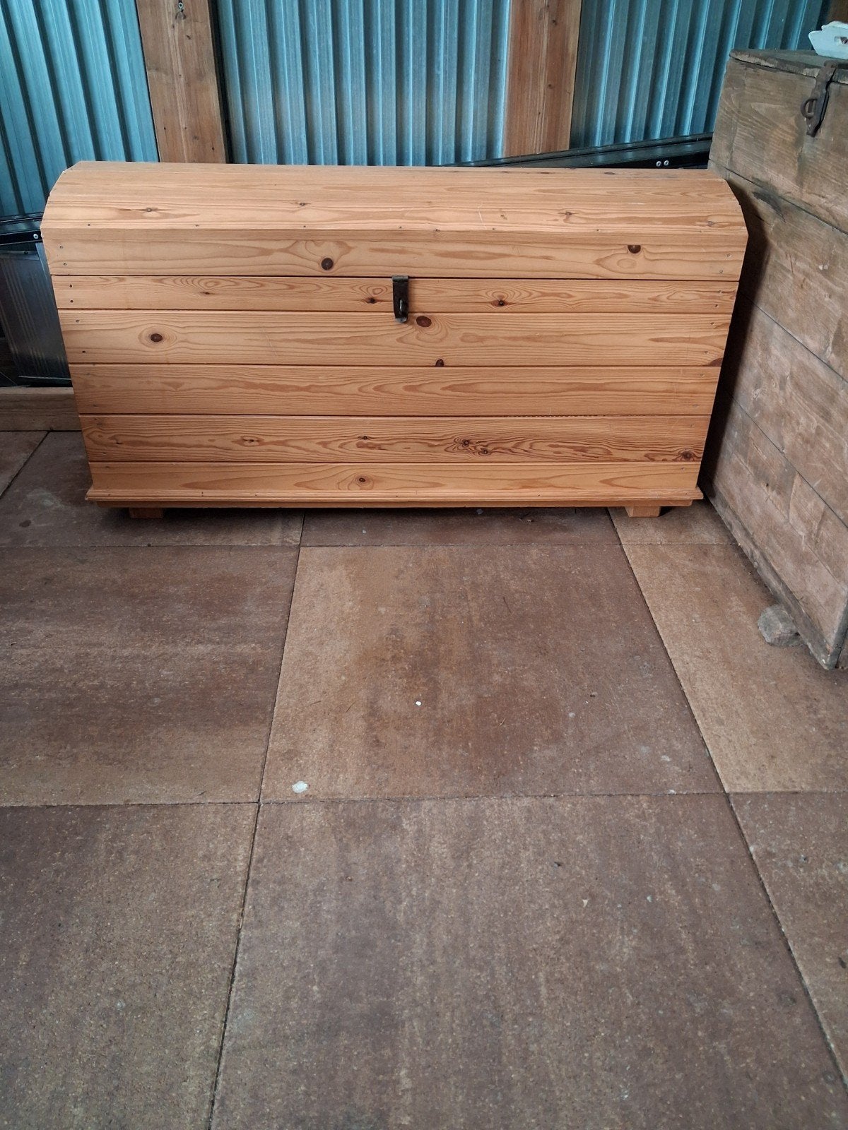 Houten kist, Huis en Inrichting, Ophalen, 50 tot 100 cm, Minder dan 50 cm