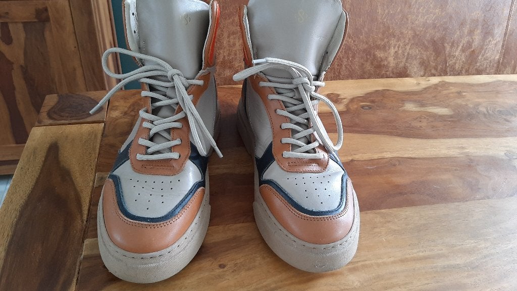 summum woman boots laars echt leer €12,50, Kleding | Dames, Ophalen, Summum Woman, Overige kleuren, Lage of Enkellaarzen