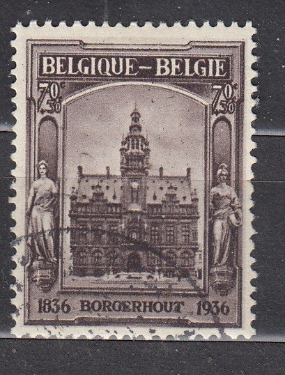 Belgie ocb 436, Verzenden, Gestempeld