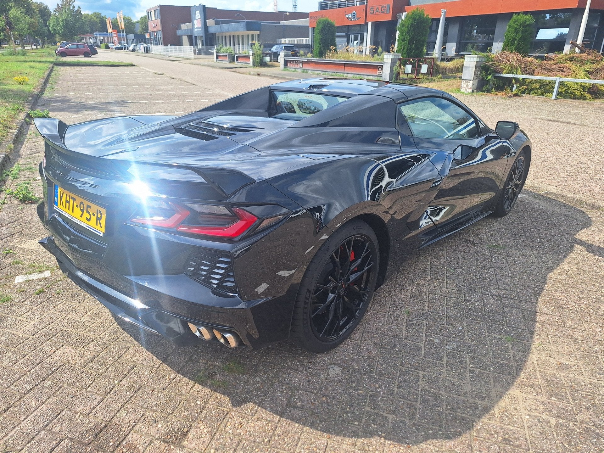 Chevrolet Corvette Convertible 3LT (bj 2023, automaat), Auto's, Automaat, Achterwielaandrijving, Gebruikt, Cabriolet