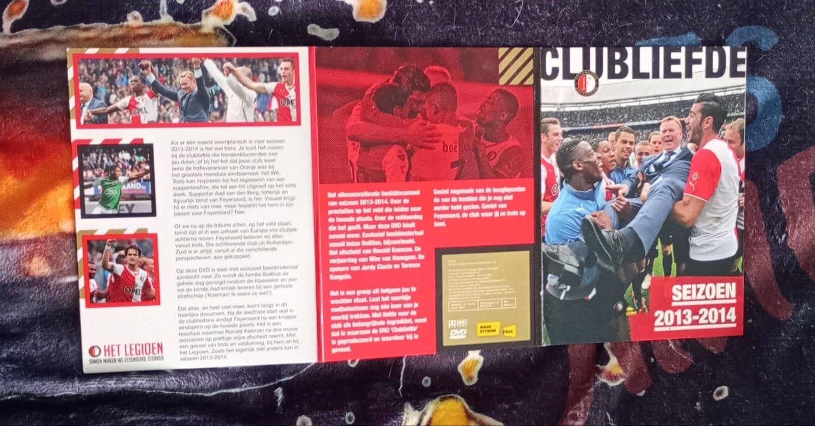Feyenoord Clubliefde Seizoen 2013-2014 DVD, Verzenden, Zo goed als nieuw, Feyenoord
